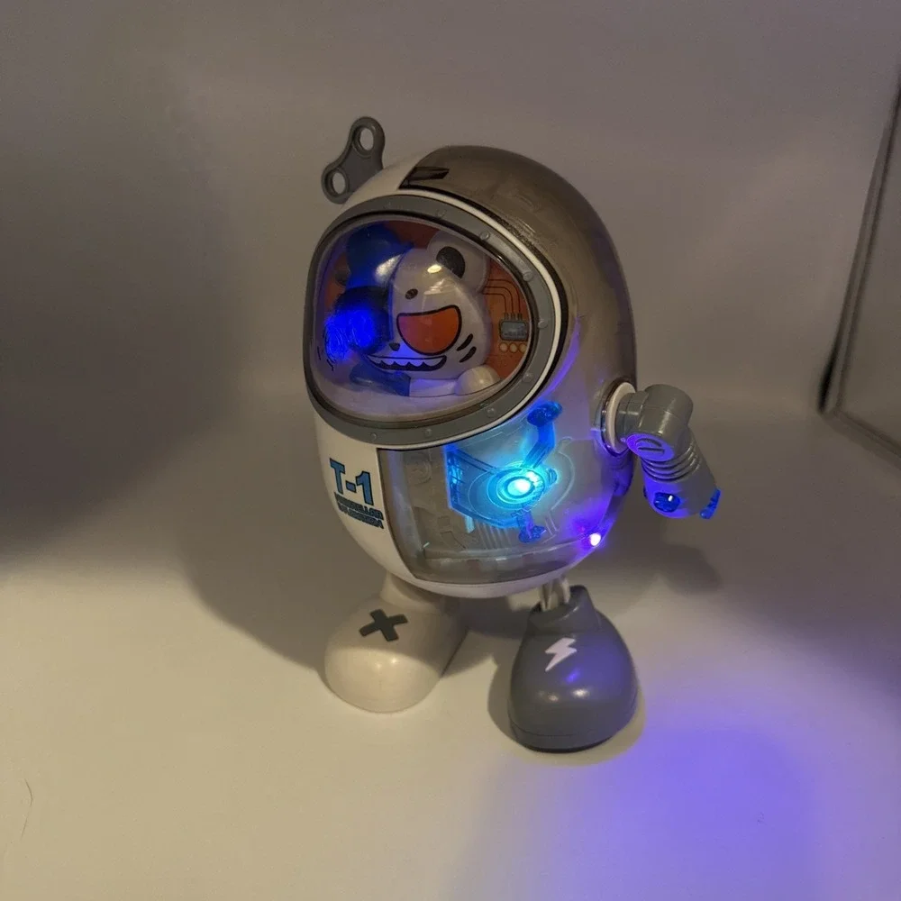 T-1 Interstellar Cat Robot Plays Music And Dances Obstacle Avoidance
